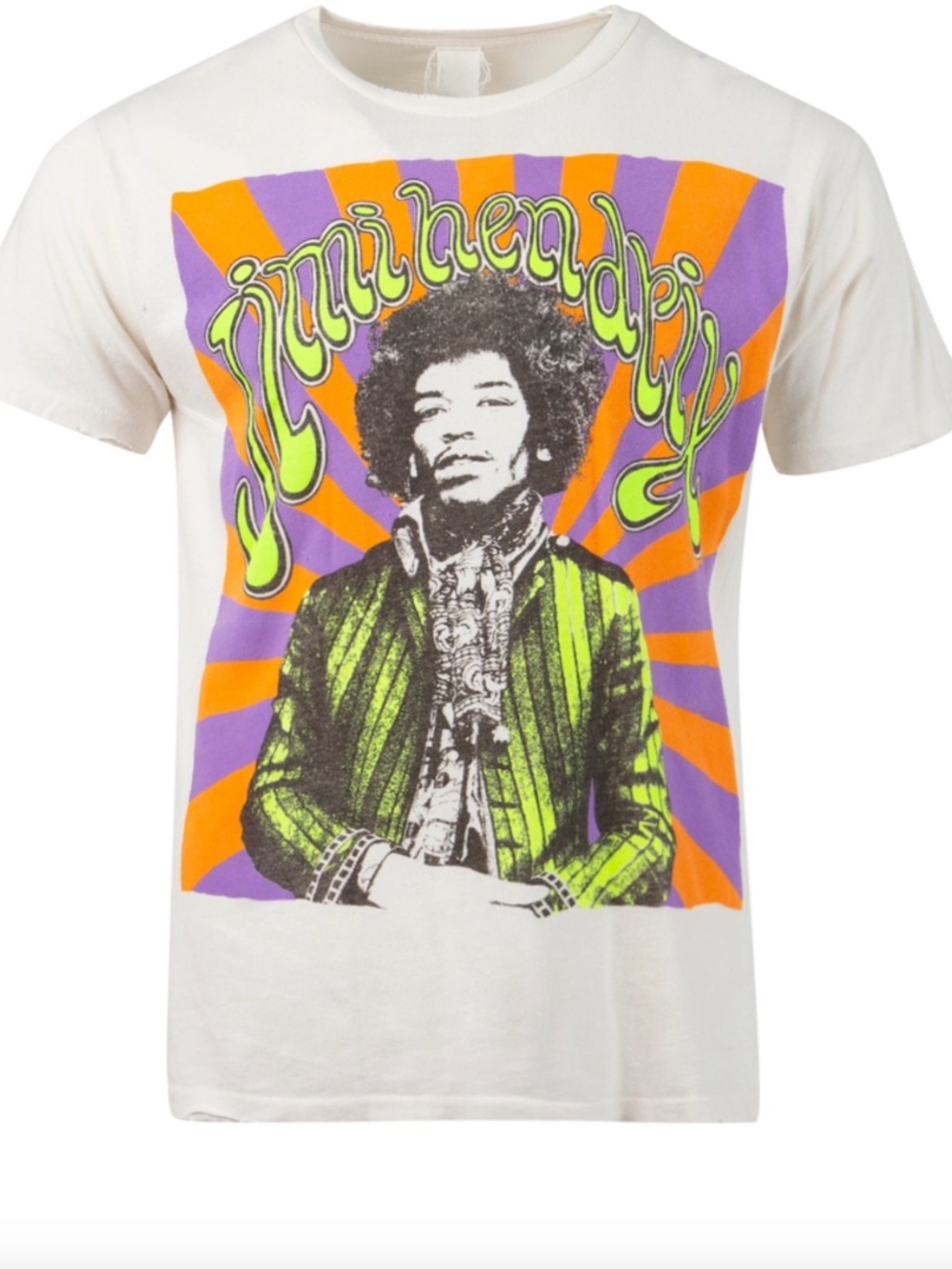 Madeworn Jimi Hendrix Tee Off-White